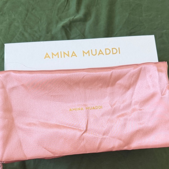 Amina Muaddi Rosie Glass Pump - like new with box and dust bag - Picture 7 of 7